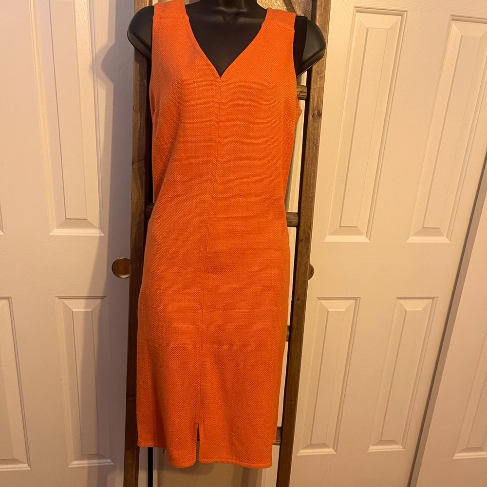 Talbots Pink Tweed Dress Size 6. Only worn once. Very Classy!